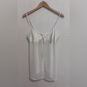 Vintage Victoria’s Secret satin babydoll tank